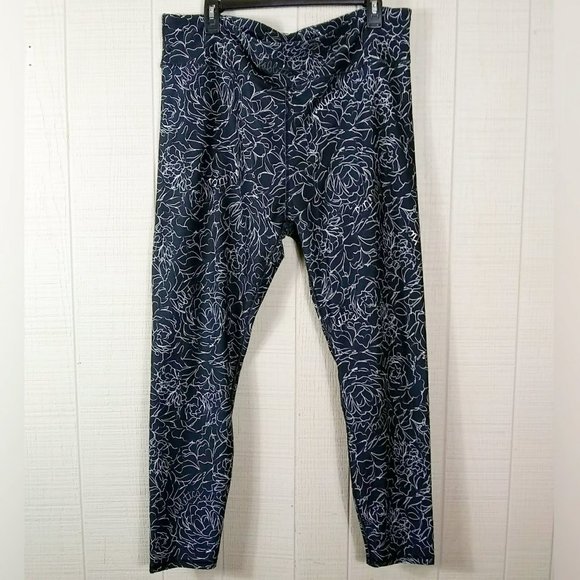 Fabletics Pants - Fabletics Power Hold Print Logo Leggings Plus